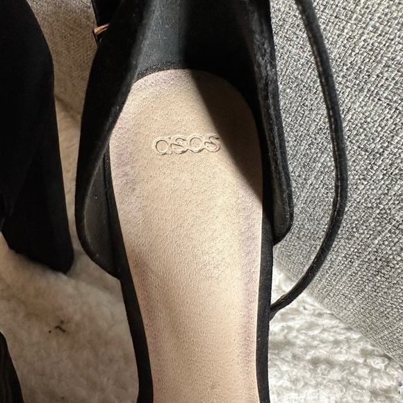 ASOS Platform Block Heels Size 8 - Picture 3 of 4